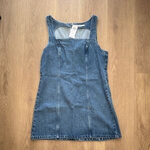 Abercrombie & Fitch Denim Sleeveless Dress